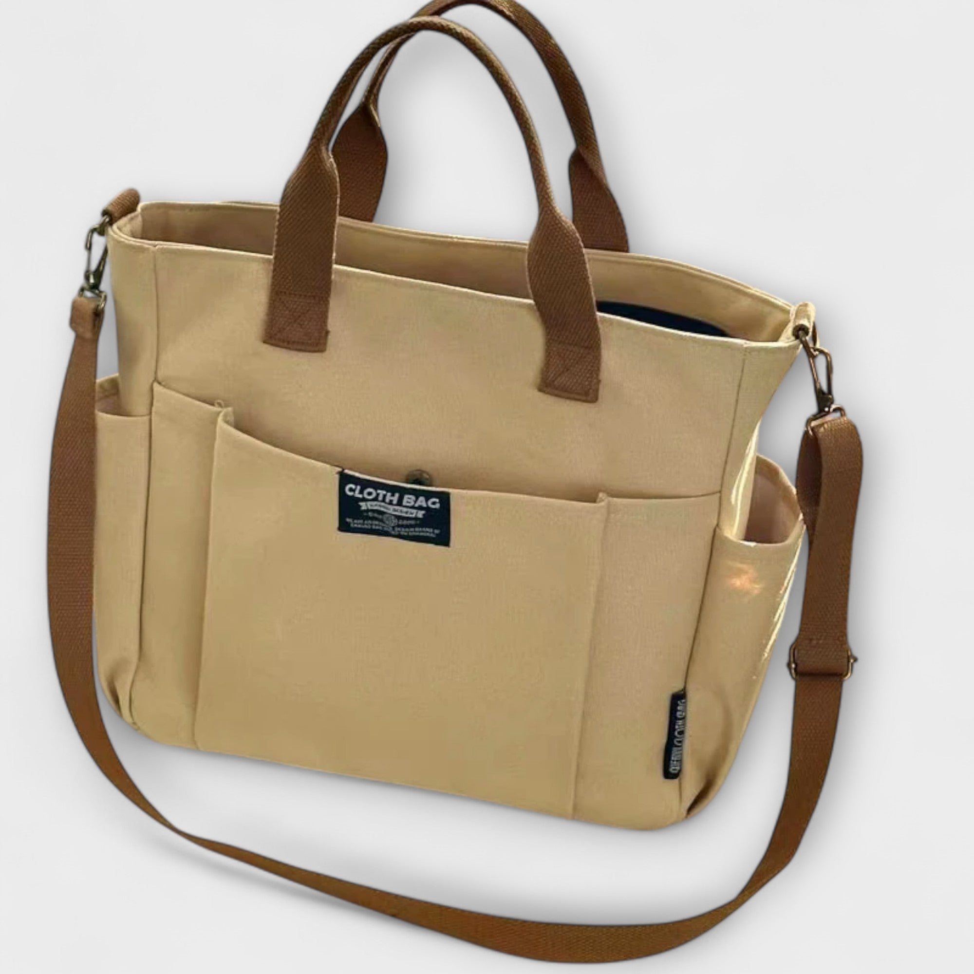 Sac fourre-tout en toile minimaliste