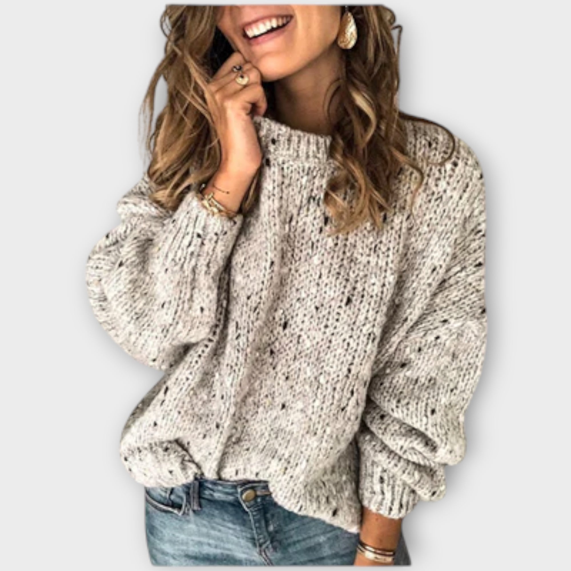 Eileen - Pull en maille rétro confortable
