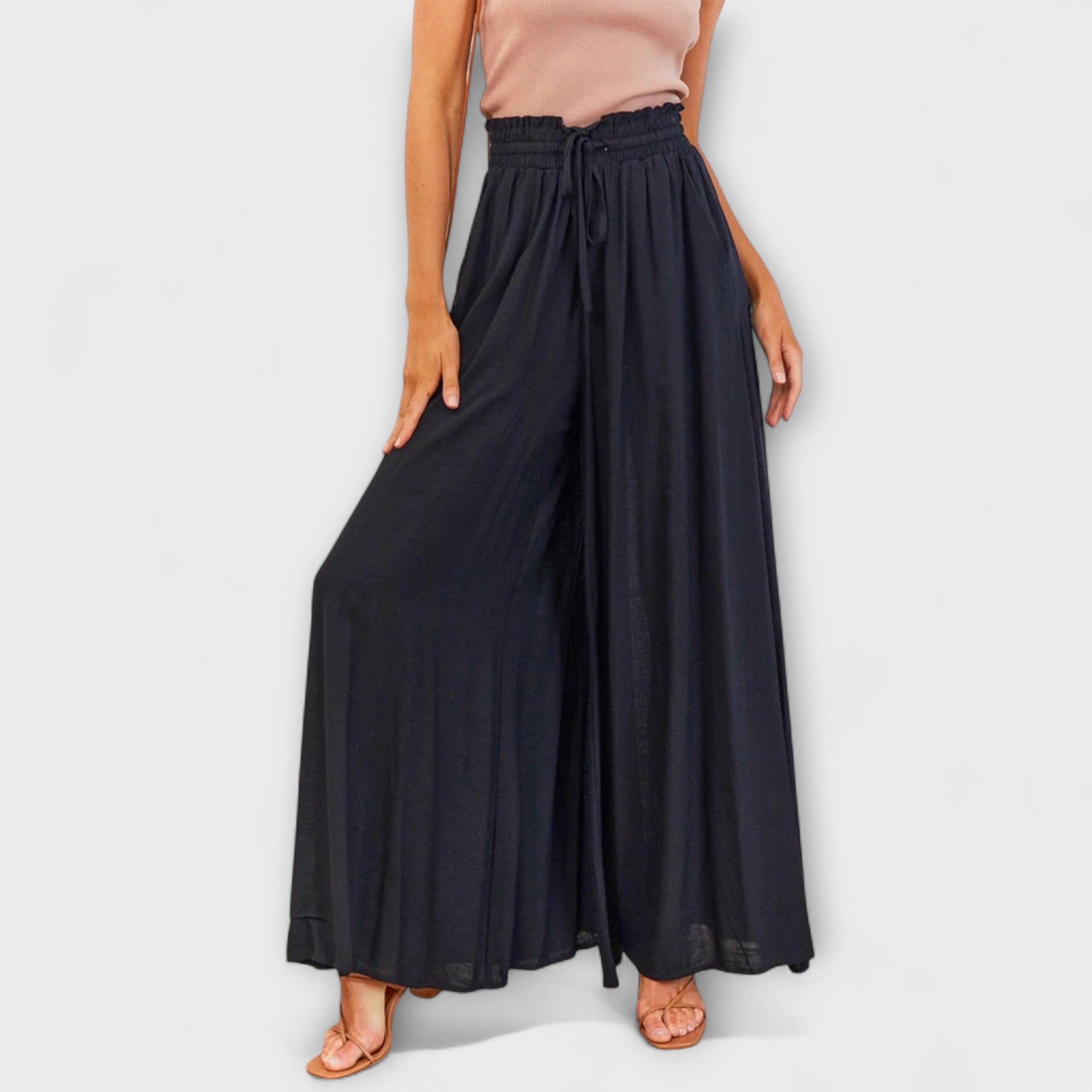 Oralith - Pantalon plissé confortable